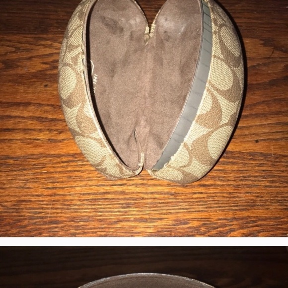 Coach hard shell eye glass holder 6.5 in - Picture 3 of 6